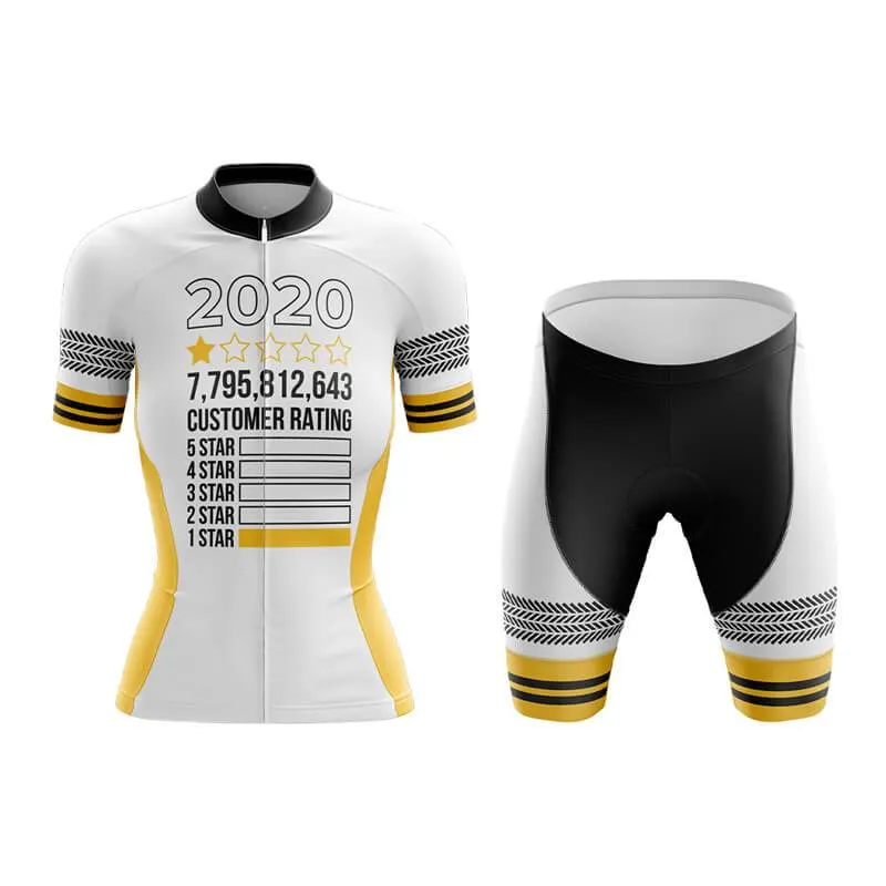 2020 1 Star Club Cycling Kit (V2) (White)