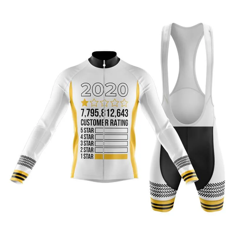 2020 1 Star Club Cycling Kit (V2) (White)