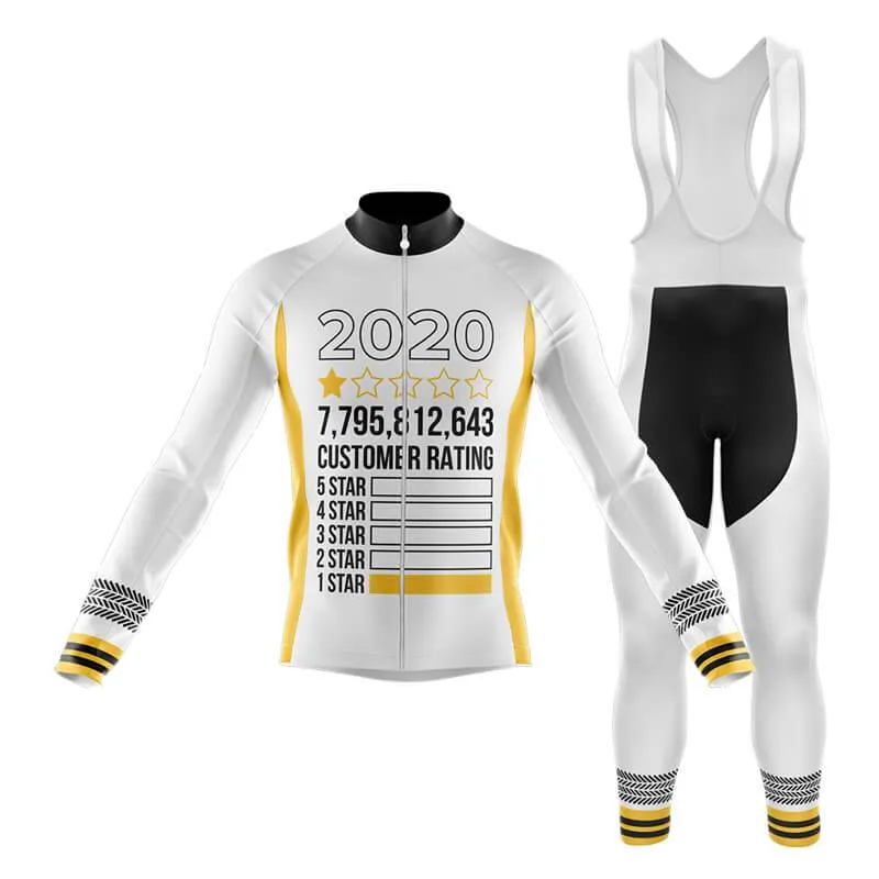 2020 1 Star Club Cycling Kit (V2) (White)