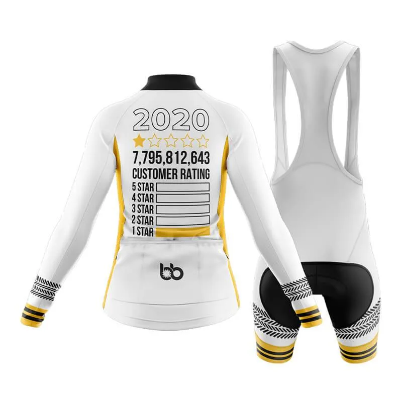 2020 1 Star Club Cycling Kit (V2) (White)