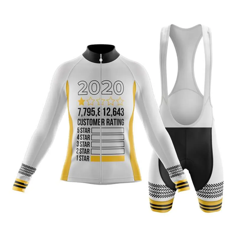 2020 1 Star Club Cycling Kit (V2) (White)