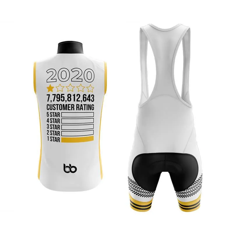 2020 1 Star Club Cycling Kit (V2) (White)