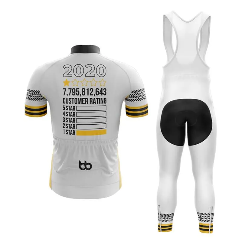 2020 1 Star Club Cycling Kit (V2) (White)