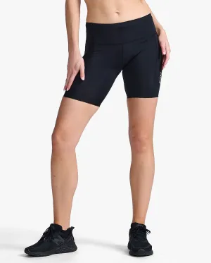 2XU Women Aero Mid-Rise Comp 6Inch Short