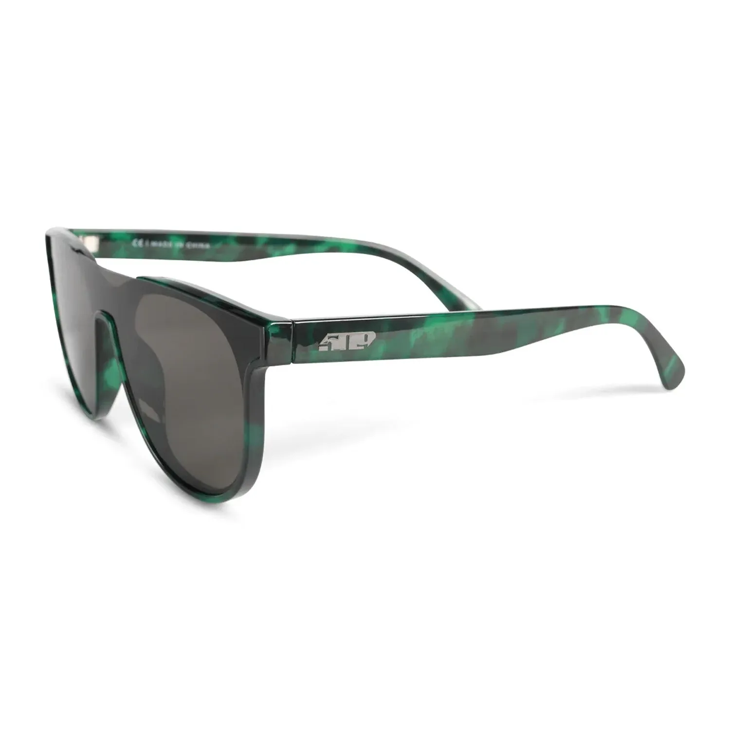 509 F02009900-000-301 Womens Esses Polarized Sunglasses Fusion 5 Lens Sci-Fi Green