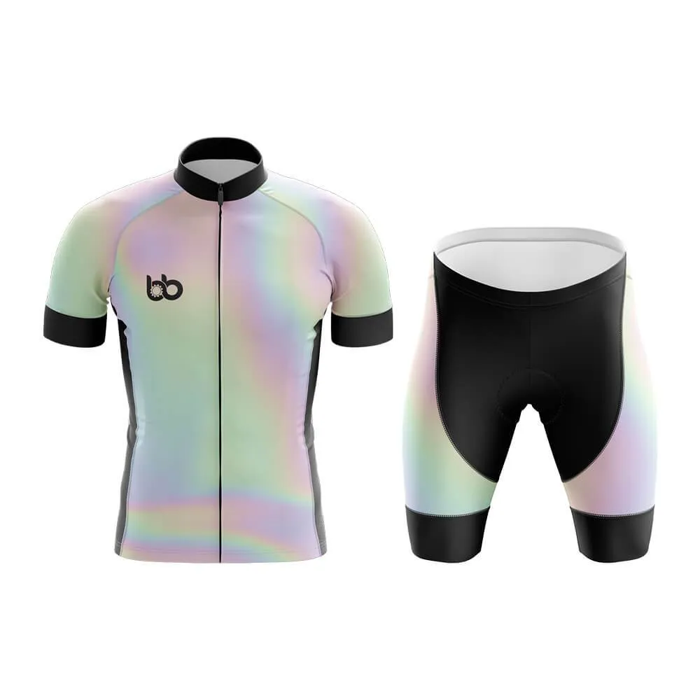 Abstract Rainbow (V4) Club Cycling Kit