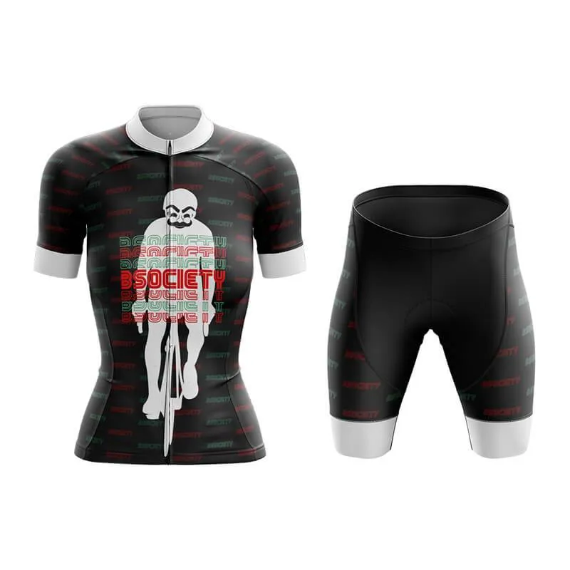 B Society (V3) (Black) Club Cycling Kit