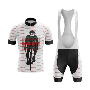 B Society (V3) (White) Club Cycling Kit