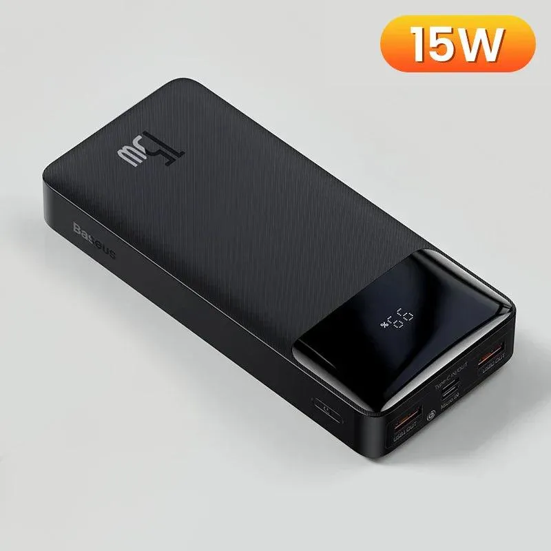 Baseus 30,000mAh Fast Charging Portable Power Bank for Phones and Devices