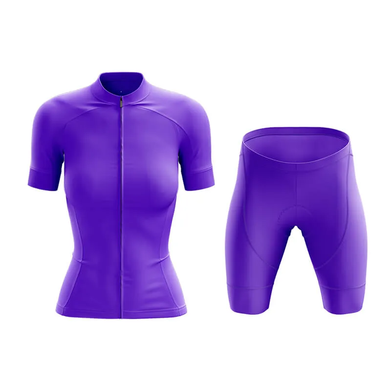 Basic Purple Club Cycling Kit