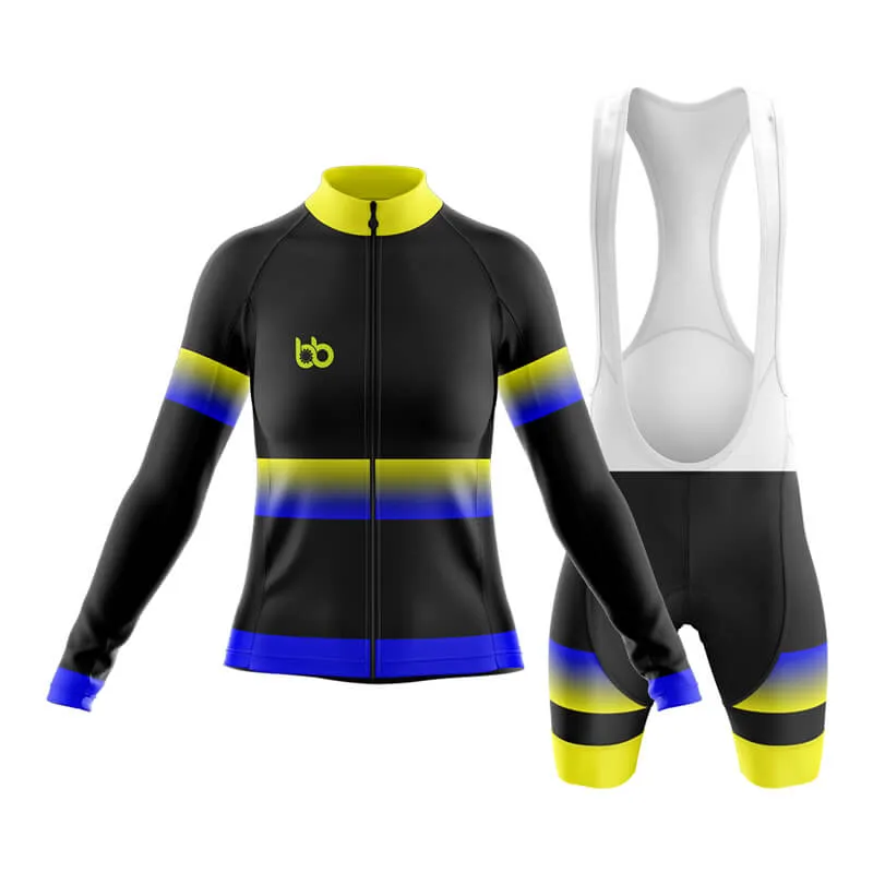 BB Gradient Club Cycling Kit (Yellow-Blue)