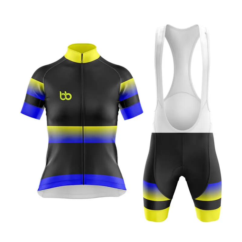 BB Gradient Club Cycling Kit (Yellow-Blue)