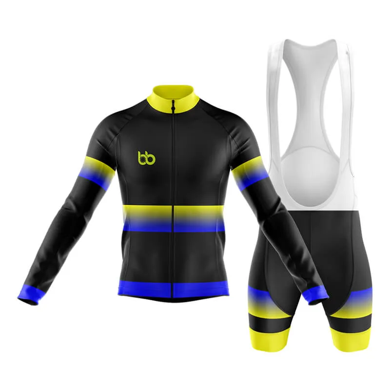 BB Gradient Club Cycling Kit (Yellow-Blue)