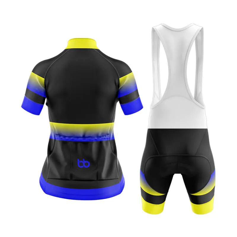 BB Gradient Club Cycling Kit (Yellow-Blue)