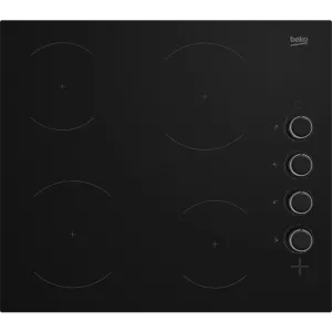 Beko CIHYV21B 58cm Ceramic Hob - Black