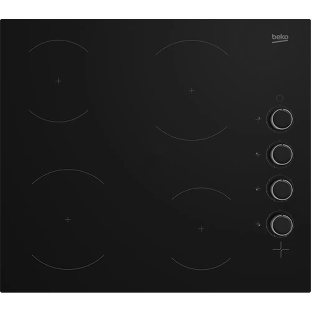 Beko CIHYV21B 58cm Ceramic Hob - Black