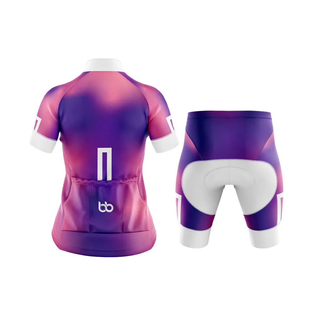 Bicycle Booth Prism (Violet-Pink) Club Cycling Kit