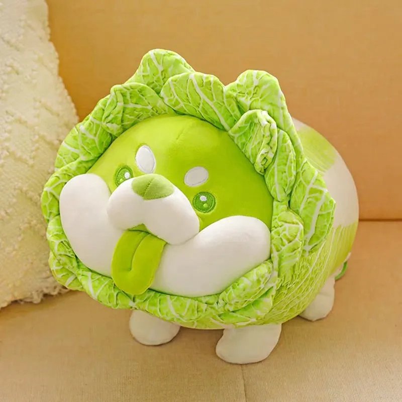 Cabbage Puppy Plushie