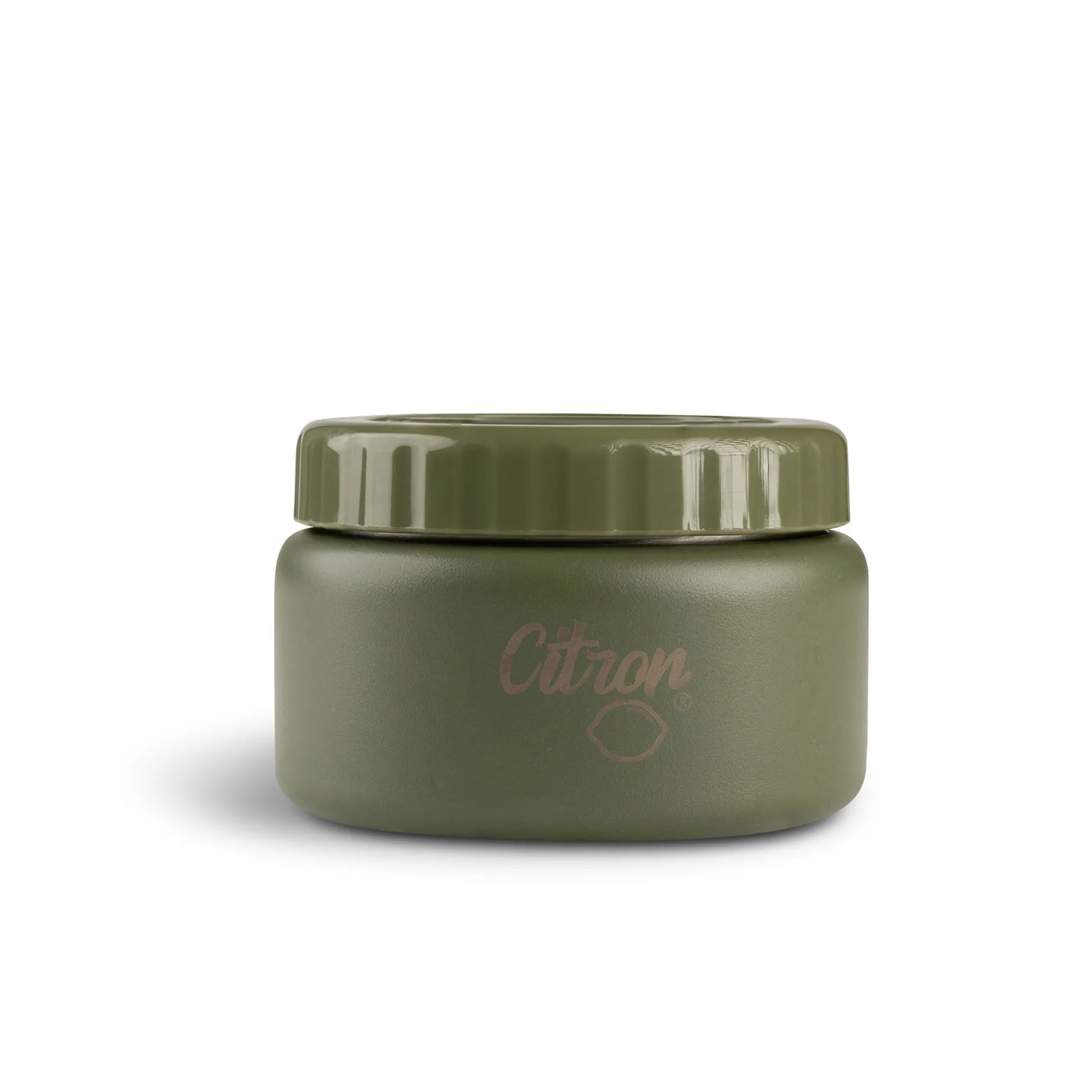 Citron Food Jar Insulated Stainless Steel 250ml - Olive Green