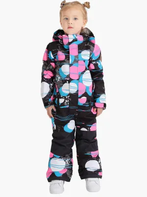 Colored balls Kids  Snowboard Suit