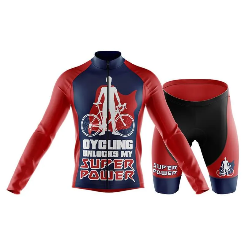 Cycling Unlocks My Super Powers (V2) Club Cycling Kit