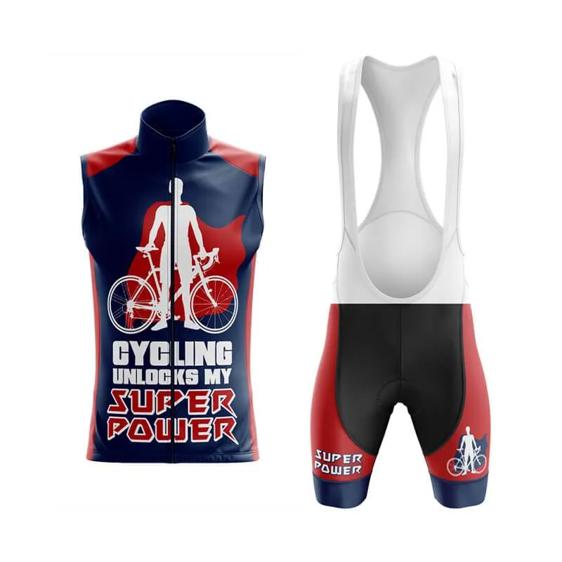 Cycling Unlocks My Super Powers (V2) Club Cycling Kit