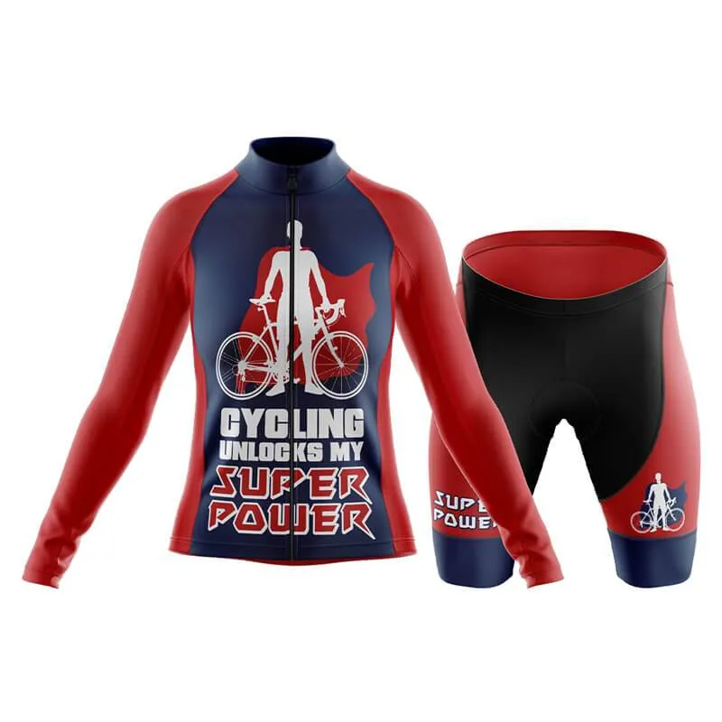 Cycling Unlocks My Super Powers (V2) Club Cycling Kit