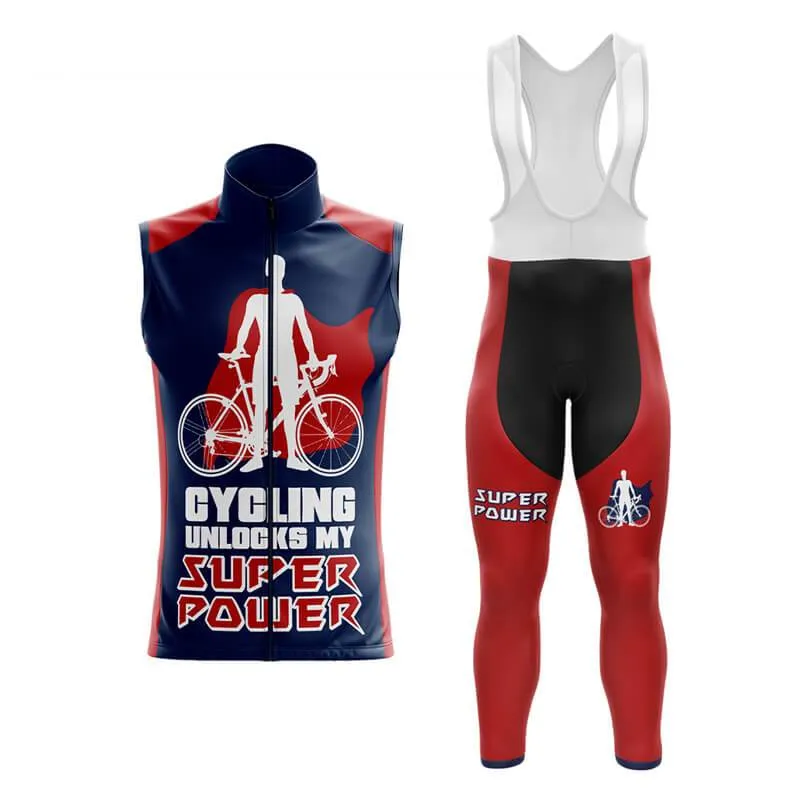 Cycling Unlocks My Super Powers (V2) Club Cycling Kit