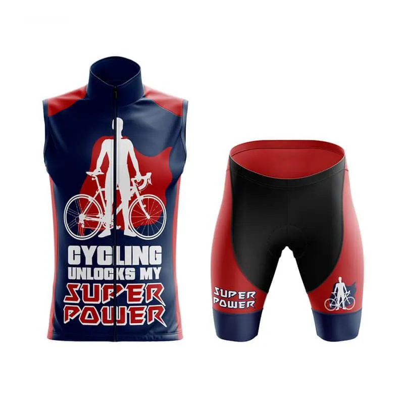 Cycling Unlocks My Super Powers (V2) Club Cycling Kit