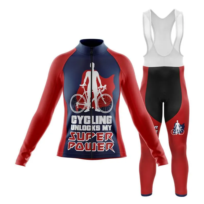 Cycling Unlocks My Super Powers (V2) Club Cycling Kit