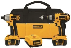 Dewalt 20-Volt Max Xr Lithium-Ion Cordless Compact Brushless Hammer Drill/Impact Combo Kit (2-Tool)