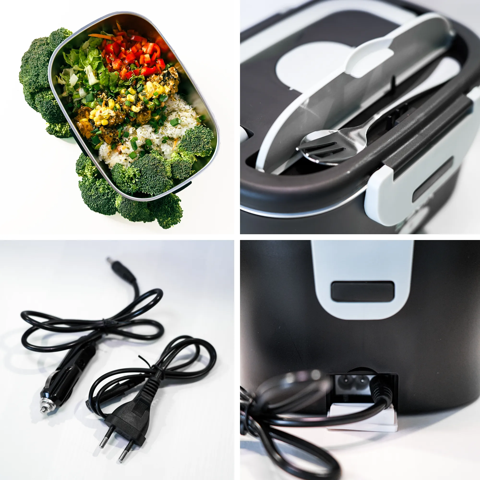 E-BOX®️ Portable Electric Heated Lunch Box Bundles2