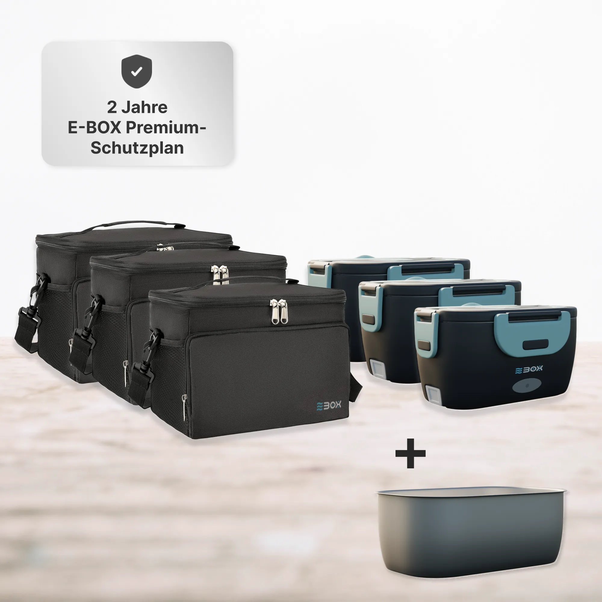 E-BOX®️ Portable Electric Heated Lunch Box Bundles2