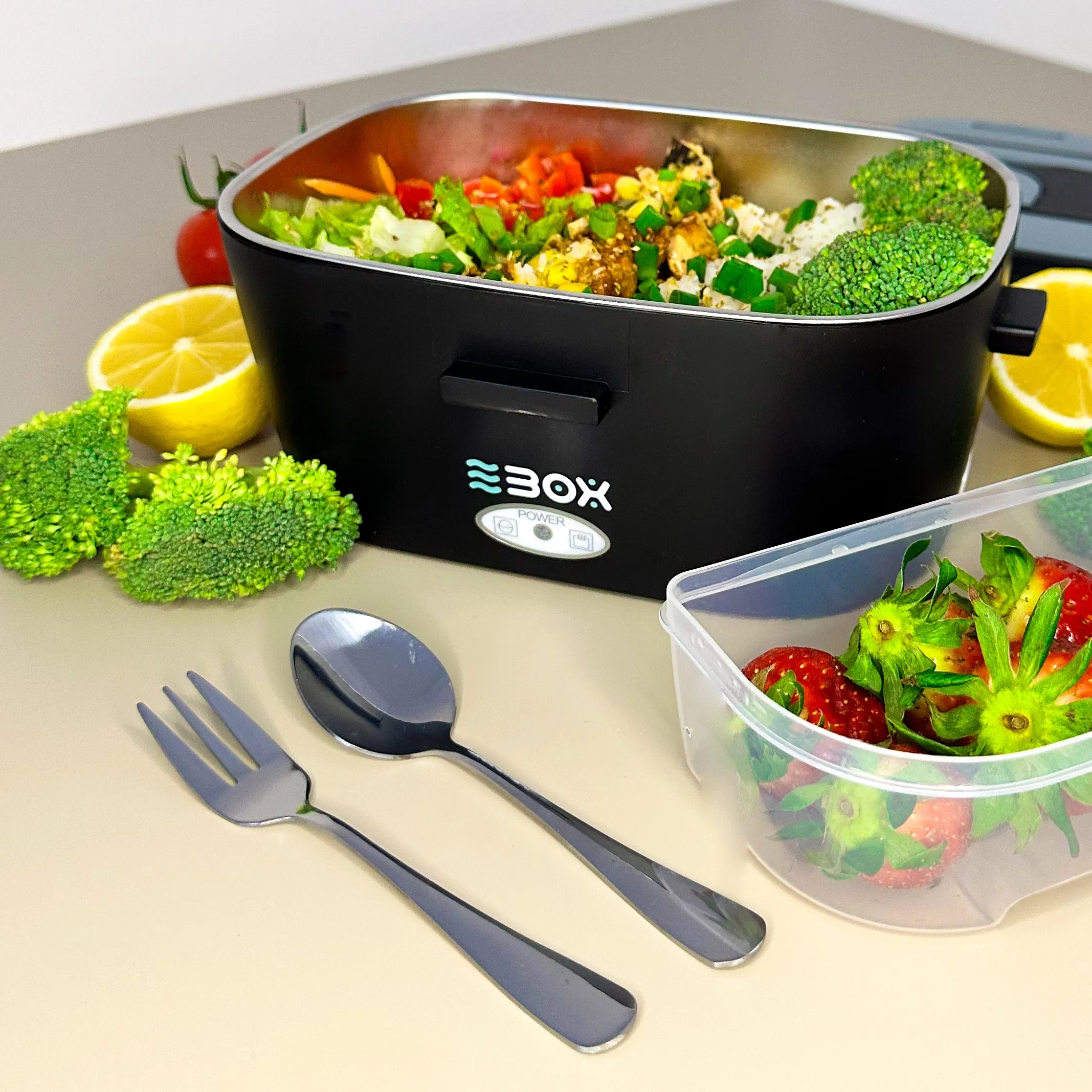 E-BOX®️ Portable Electric Heated Lunch Box Bundles2