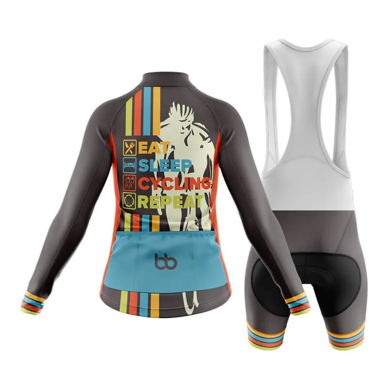 Eat Sleep Cycling Repeat (V3) Club Cycling Kit