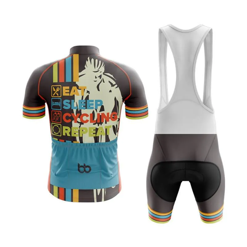 Eat Sleep Cycling Repeat (V3) Club Cycling Kit