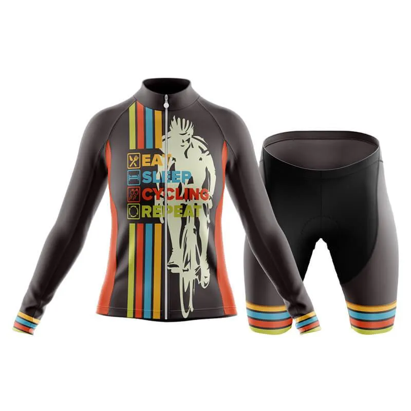 Eat Sleep Cycling Repeat (V3) Club Cycling Kit