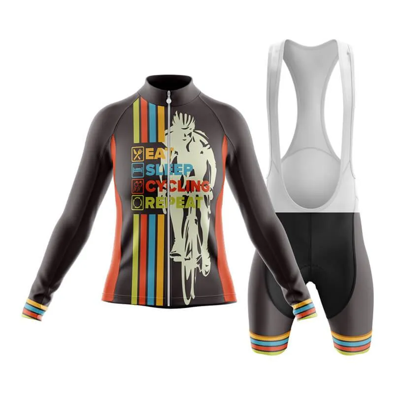 Eat Sleep Cycling Repeat (V3) Club Cycling Kit