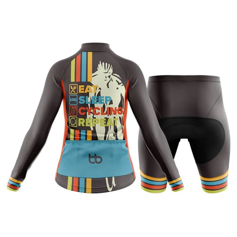 Eat Sleep Cycling Repeat (V3) Club Cycling Kit