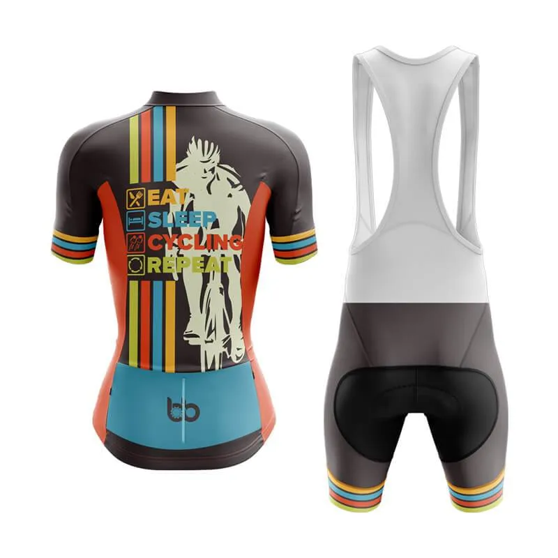 Eat Sleep Cycling Repeat (V3) Club Cycling Kit