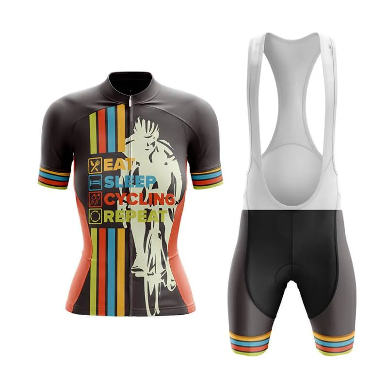 Eat Sleep Cycling Repeat (V3) Club Cycling Kit