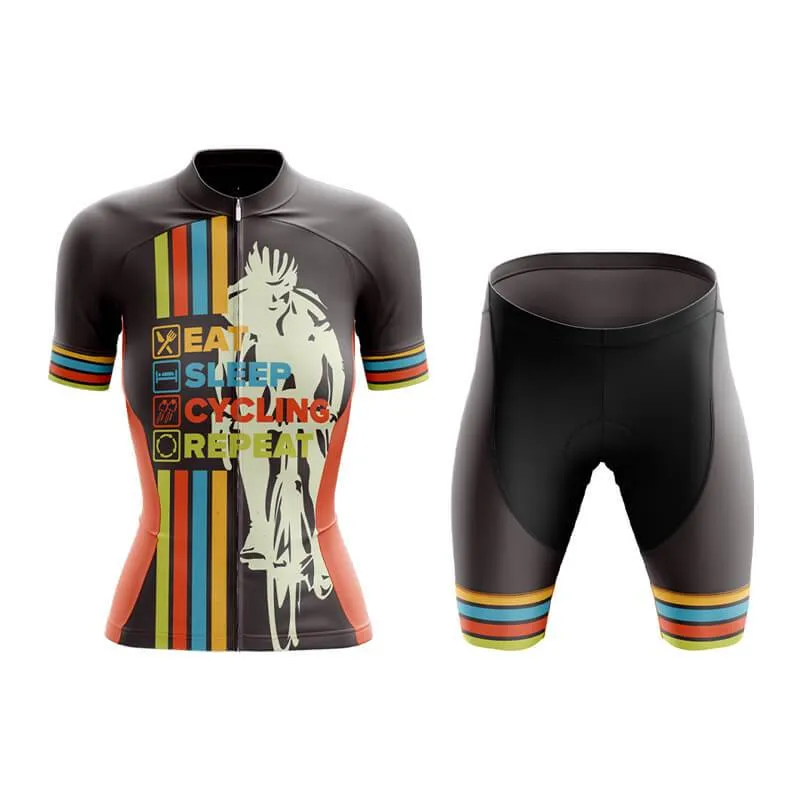 Eat Sleep Cycling Repeat (V3) Club Cycling Kit