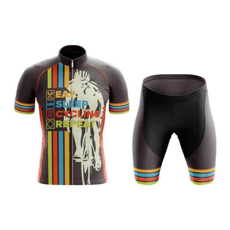 Eat Sleep Cycling Repeat (V3) Club Cycling Kit