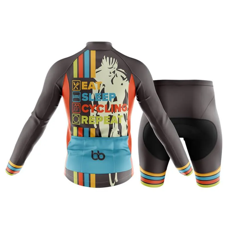 Eat Sleep Cycling Repeat (V3) Club Cycling Kit