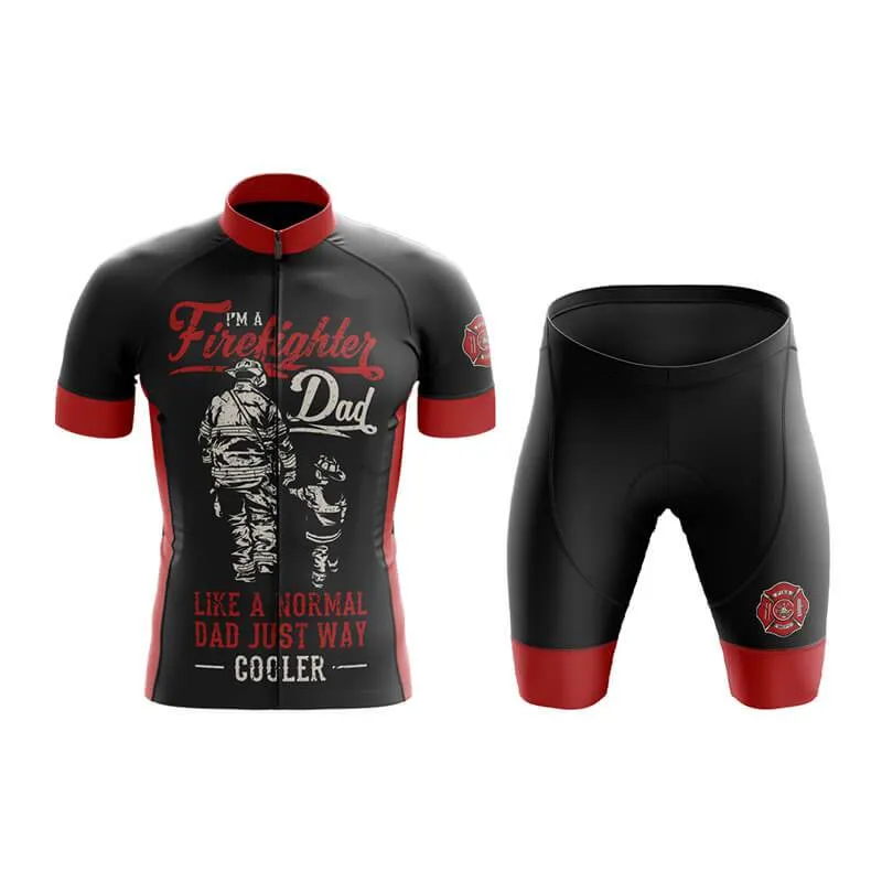 FireFighter Dad (Black) Club Cycling Kit