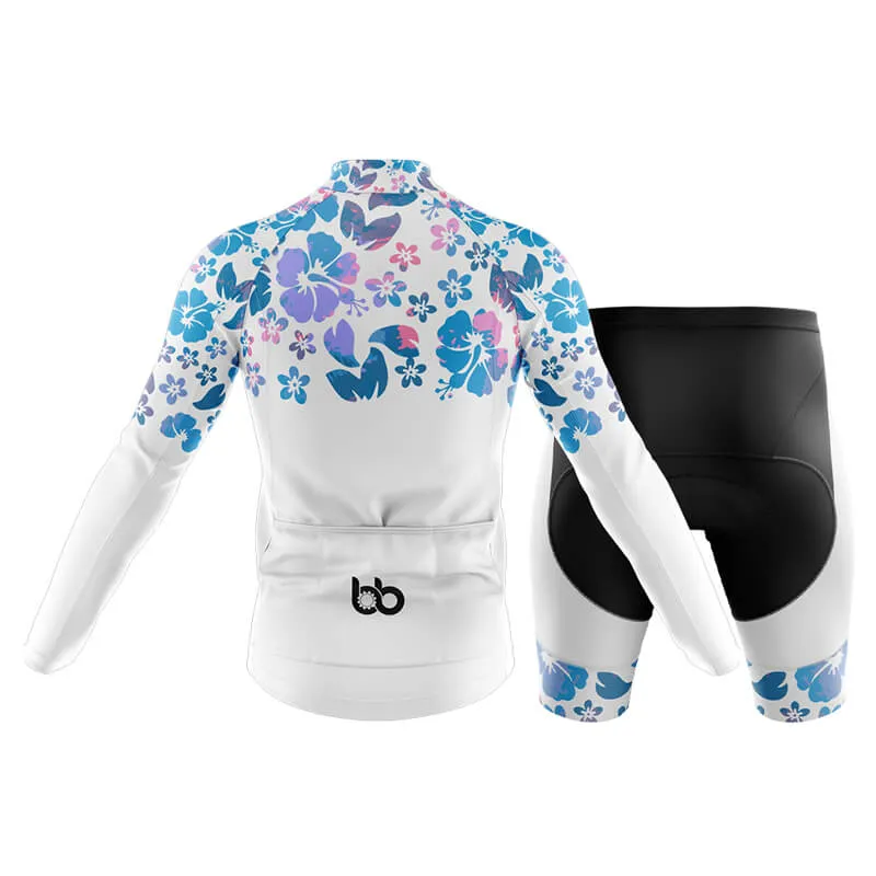 Floral Neck Hibiscus Club Cycling Kit