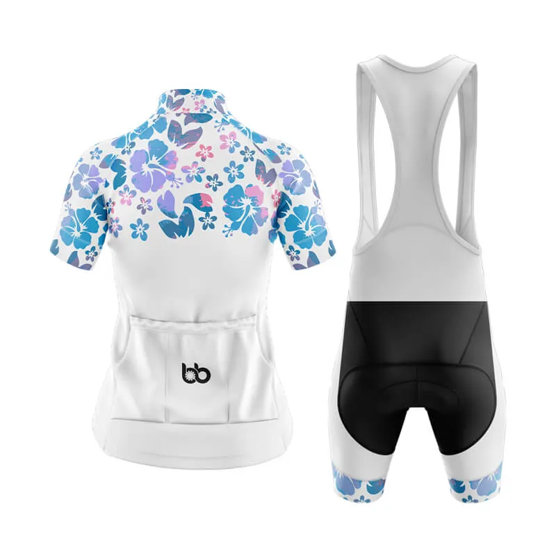 Floral Neck Hibiscus Club Cycling Kit