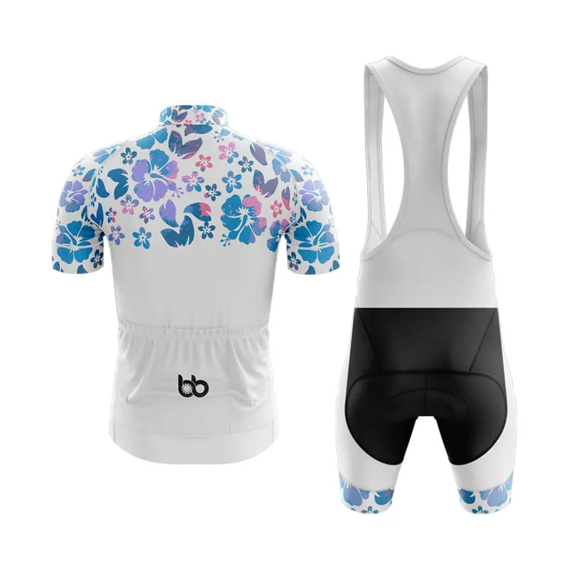 Floral Neck Hibiscus Club Cycling Kit