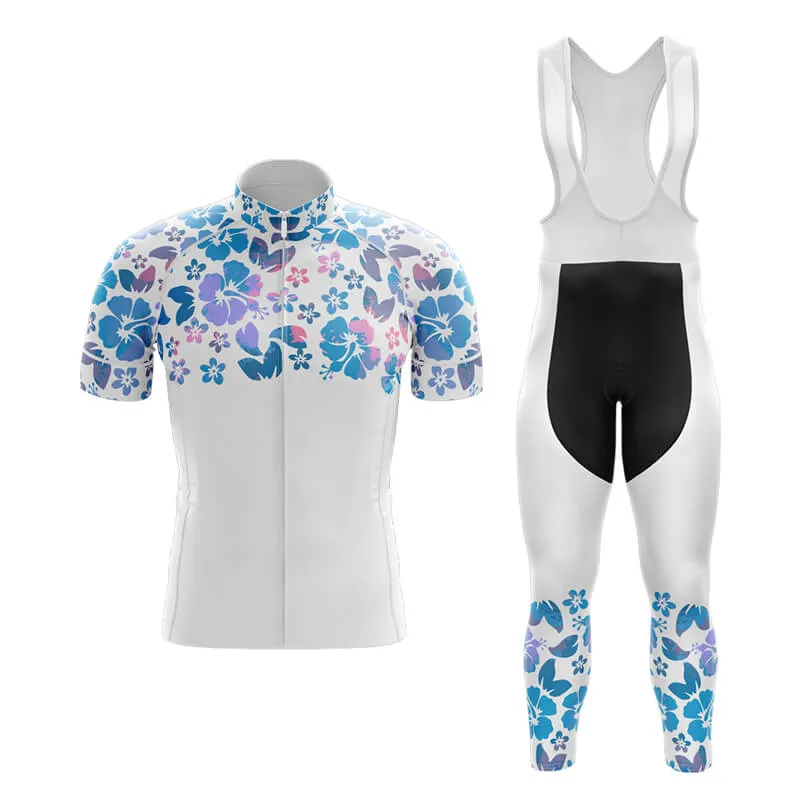 Floral Neck Hibiscus Club Cycling Kit