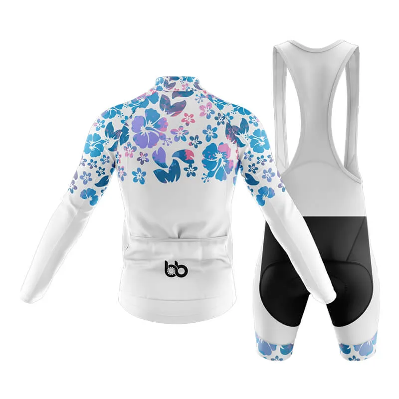 Floral Neck Hibiscus Club Cycling Kit